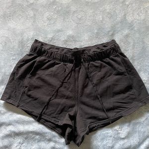 Black Lululemon Shorts Size 10